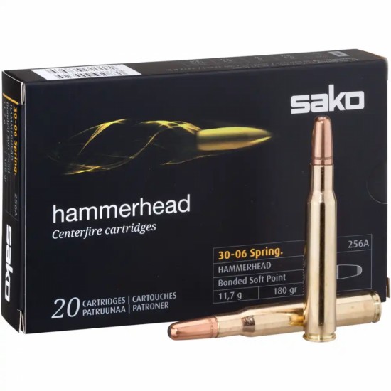 Sako 30-06 Spr. Hammerhead Soft point 180gr 11,7g